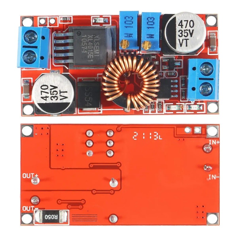 Led De Litio Xl4015 5a Dc Cc Cv De 3
