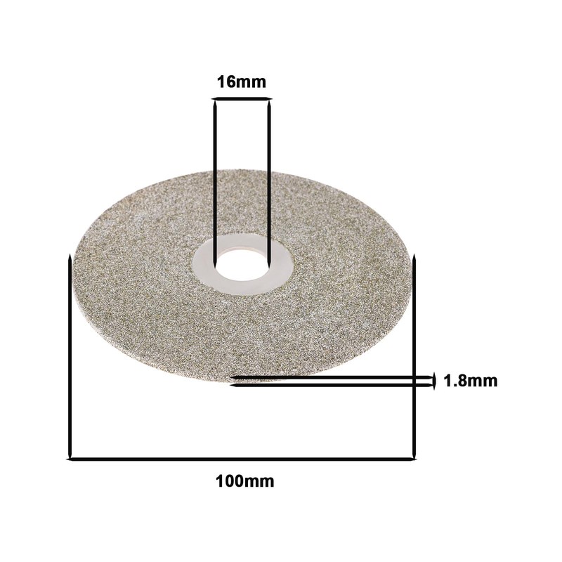 SING F LTD 4" Grit 60 Diamond Flat Lapping Polishing