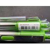 TUL 4x Lot of TUL Retractable-Med Point, 0.7-Light Green pen-NEW