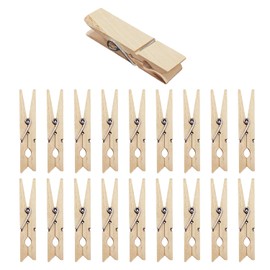 18 Wooden Clips, Home Accessories, Multi-Function Clips, Food Bag Sealing Clips, Photo Fixing Clips.