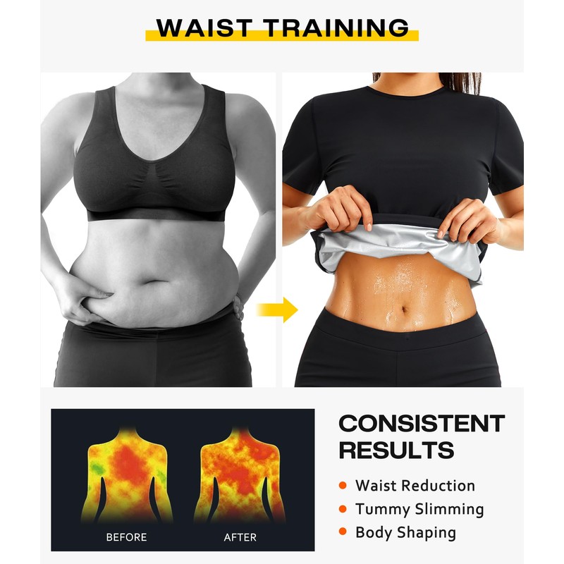 Junlan Waist Trainer Vest Women - Sweat Waist Trainer for
