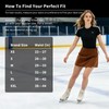Women's Protective Skirt with Padded Shorts - Shock-Absorbing Hip &
