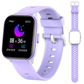 meoonley Kids Watch for Girls Boys with IP68 Waterproof, Girls Watch with 19 Sports Modes, Sleep Tracking, Pedometer, Stopwatch, Kids Activity Tracker, Birthday Gifts for Girls Age 6-15 Years Old