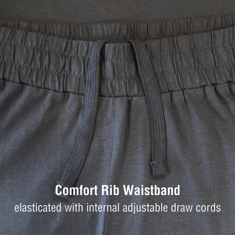 The Essentials Wardrobe Mens TEW Shorty Pyjamas - Dark Grey