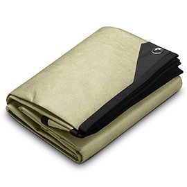 Arcturus XL Survival Tarp - Insulated Reflective Thermal Camping Tarp - 8.5' x 12' (Desert Tan)