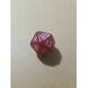 Polyhedral Gaming 7Pc Dice Set Red Swirl; DnD, Roleplaying, FREE