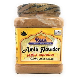 Rani Amla Powder (Indian Gooseberry) 20oz (1lb 4oz) ~ All Natural, Indian Origin | No Color | Gluten Free Ingredients | Vegan | NON-GMO | No Salt or fillers