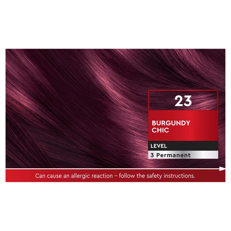 Schwarzkopf Brilliance, Permanent Hair Colour, 23 Burgundy Chic