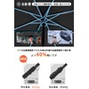 HINOKAZE Folding Umbrella, One-Touch, Automatic Open/Close, Men's, 9.1 oz (260