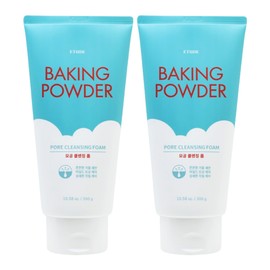 2 large capacity Etude House baking powder pore cleansing foam / 2개 대용량 에뛰드 하우스 베이킹 파우더 모공 클렌징 폼