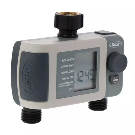 Orbit Programmable 2 Zone Sprinkler Timer 24621