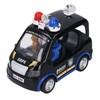 Policeman Car Toy Strong Alloy Detailed Texture Lights Sound Effect