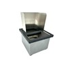 Rattleware Stainless Steel Espresso Knock Box Splash Guard for Home,