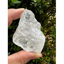 GAF TREASURES Large Raw Clear Quartz, Natural Clear Quartz Stone, Natural Rough Clear Quartz, Clear Quartz Rough, Clear Quartz Rock (Clear Quartz, 1 Piece)
