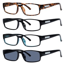 Eyekepper - anteojos de lectura (4 unidades), Mezcla de 4 pares., +2.50