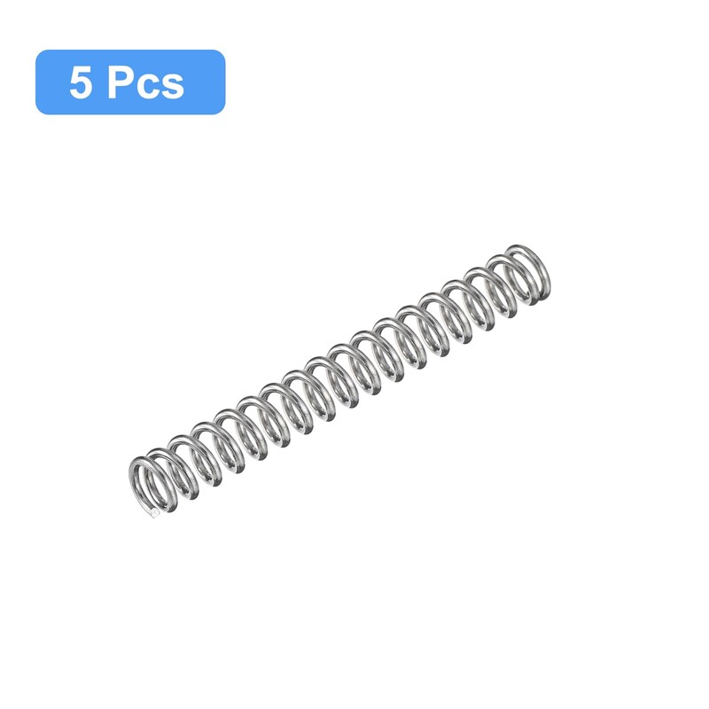 QUARKZMAN Pack of 5 Compression Spring 304 Stainless Steel Compression