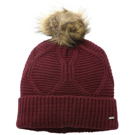 Pepe Jeans Women's Tom Hat Beanie, Red (Lt Burgundy), One size (Manufacturer size: 000)