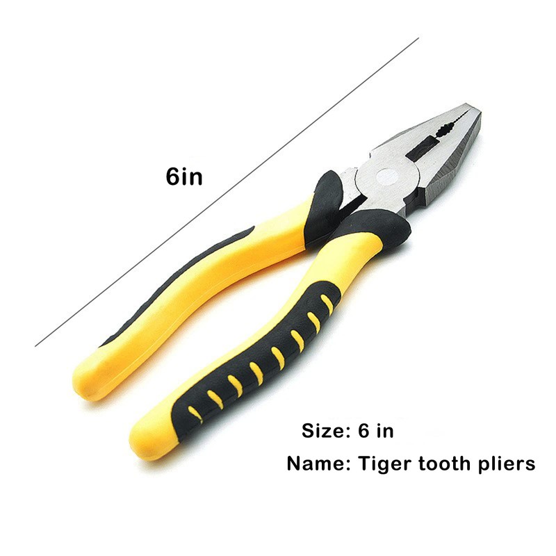 Pliers Set Wire Cutter Plier Household Tool Kit Sets, 6"