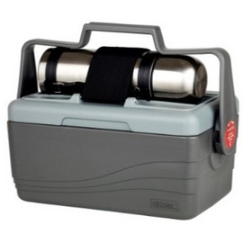 Thermos Insulated Cooler with 1L Stainless Steel Vacuum Flask 6.6L