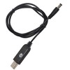 HQRP 5V USB to DC 9V Step-Up Module Converter Cable