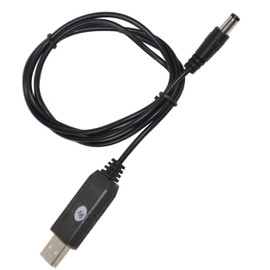 HQRP 5V USB to DC 9V Step-Up Module Converter Cable Compatible with Medela 9207010 68030 Pump in Style Advanced, Breastpump Cord PSU 57036 57062 57063 Breast Pump U090100D31