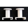 2 x Kermi spacers for radiators, each 25-40 mm, adjustable