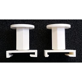 2 x Kermi spacers for radiators, each 25-40 mm, adjustable