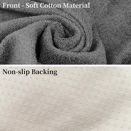 VOPHIA car seat Covers Waterproof & Non-Slip Car Seat Cover Protector - Universal Fit for All Cars,Gym & Beach Use,car seat Towels for Sweat,Pet-Friendly Protector(Grey)