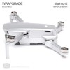 WRAPGRADE for DJI Mini 2 Skin Sticker (Air Force Silver)