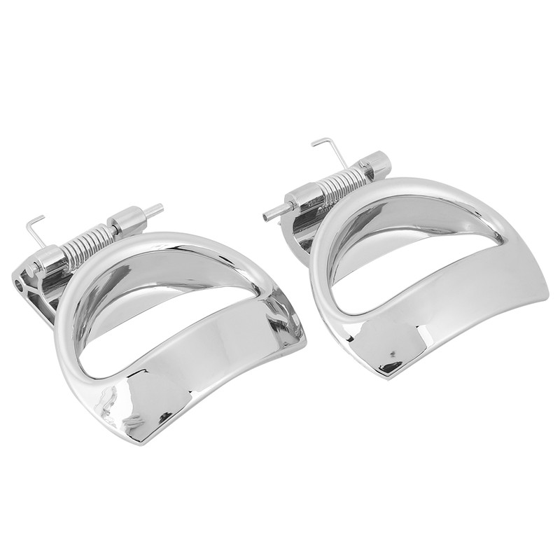 2pcs Chromeplate Inside Door Handle 19299614 LH 19299613 RH Fit