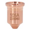 5 Pcs 220990 Nozzle Tip Brass Plasma Cutting Torch Nozzle