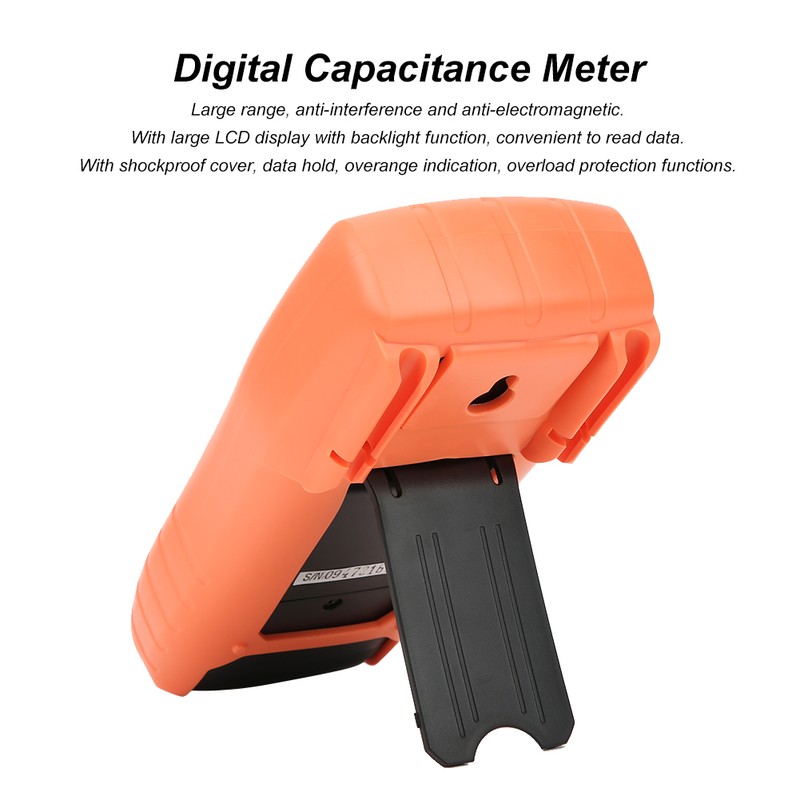 6013 Digital Multimeter Capacitance 20000uF Meter Manual Range Capacitance Tester