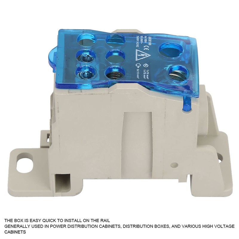 Universal Power Junction Box, Din Rail Terminal Block Distribution Box,