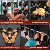 Anraye Elbow Wraps for Weightlifting - 47" Adjustable Compression Straps
