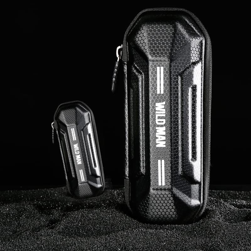 WILD MAN Bike Tool Storage Bag Hard Shell Waterproof Bicycle