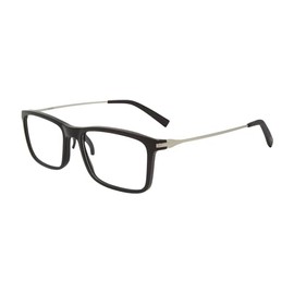 TUMI - VTU800 Unisex Reading Glasses - Blue Light Blocking Eyeglasses for Men & Women - Stylish Rectangle Shape Eyewear - 20mm - Black
