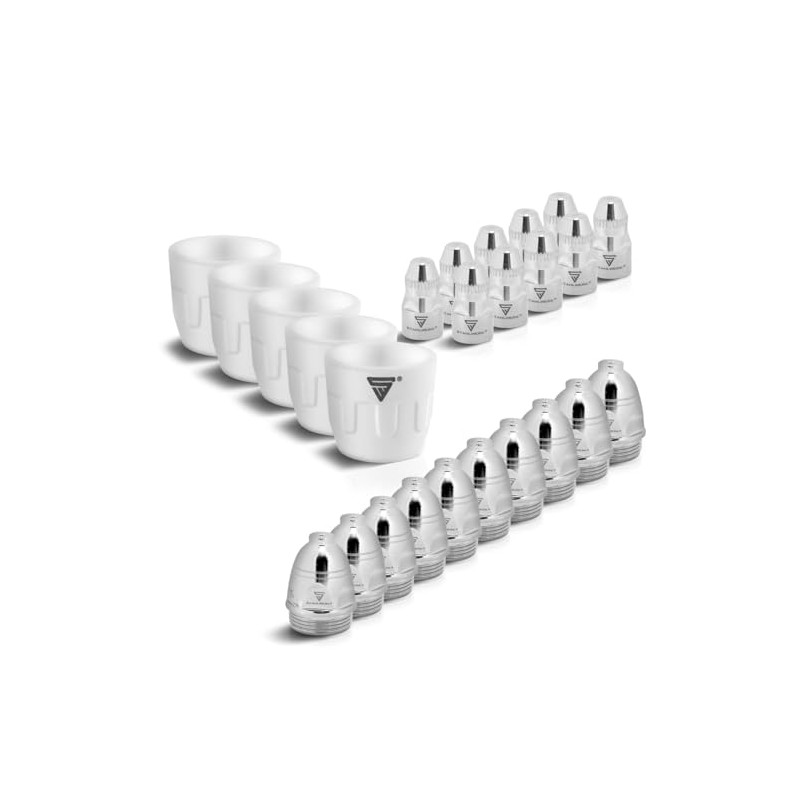 STAHLWERK P-80 Plasma Accessories Wear Parts, Plasma Nozzles + Electrodes