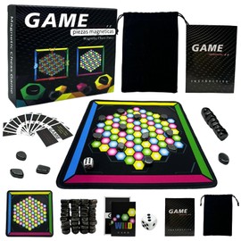 Magnetic Chess Game, 32 Magnetic Pieces, Portable Magnet Board Game Set，Battle Chess for Kids Adults Logic Training Board Game Puzzle Strategy Family Game Party Game for Kids