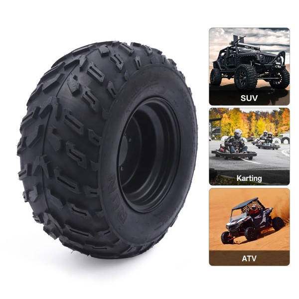 Unbranded 22x10-10 10" Tire with Rim Wheel 200cc 250cc ATV