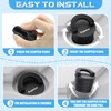 1-1/2" Kayak Scupper Plugs, Push-in Boat Drain Kayak Plugs for