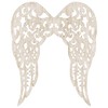 Craig Bachman 17 inch Metal Filigree Angel Wings in Antique