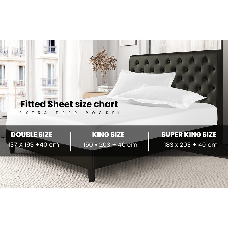 Sapphire Collection 800 Thread Count Pure Egyptian Cotton Super Soft