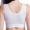 LIPOELASTIC PI Extra Post-Operative Compression Bra, White