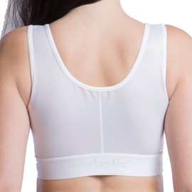 LIPOELASTIC PI Extra Post-Operative Compression Bra, White