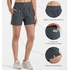 Libin Women's 4" High Waist Athletic Golf Shorts Quick Dry