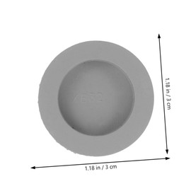 Gatuida 15pcs Air Conditioner Drain Plug Stoppers for Air Conditioning Elastic Sturdy Design Easy Installation Essential for Protecting Outdoor Units