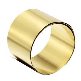 sourcing map Brass Sheet Roll, Metal Foil Plate 1000mm x 50mm x 0.1mm