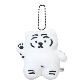 K Company MUZIK TIGER MU-BM-TET Ball Chain Mascot Teeffee Standing H 3.8 x W3.6 x D 2.9 inches (96 x 91 x 74 mm)