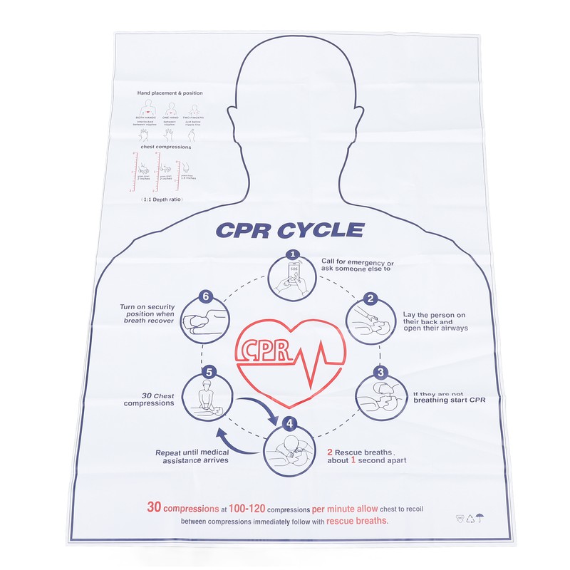 Cardiopulmonary Resuscitation Saver Portable Model Cardiopulmonary Resuscitation Training Aid for