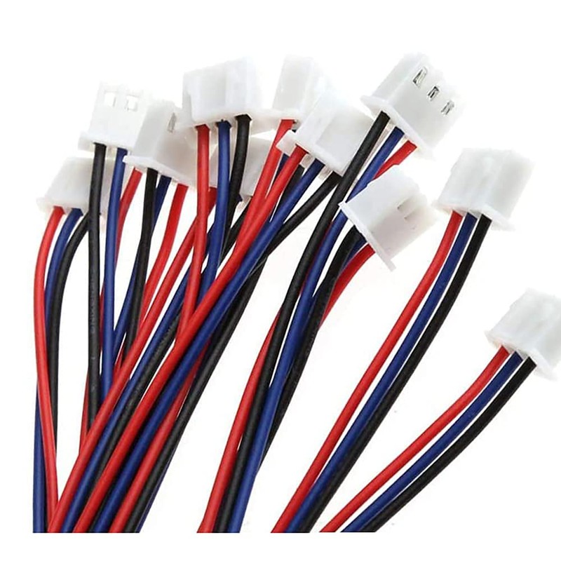 LIKENNY Plastic Cased JST XH Type Terminal Wiring Connector Terminal